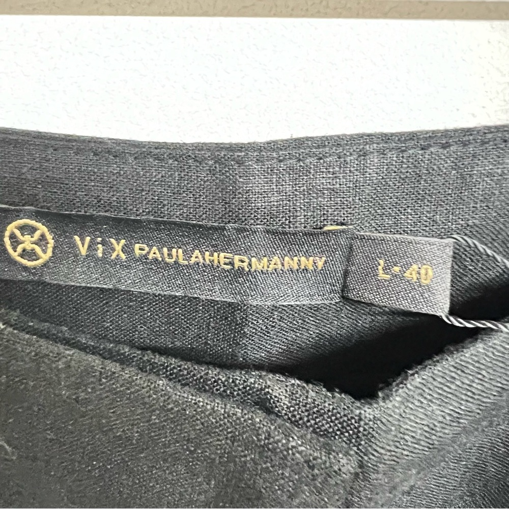New Vix Paula Hermanny Bree Pants in Black - Picture 10 of 11